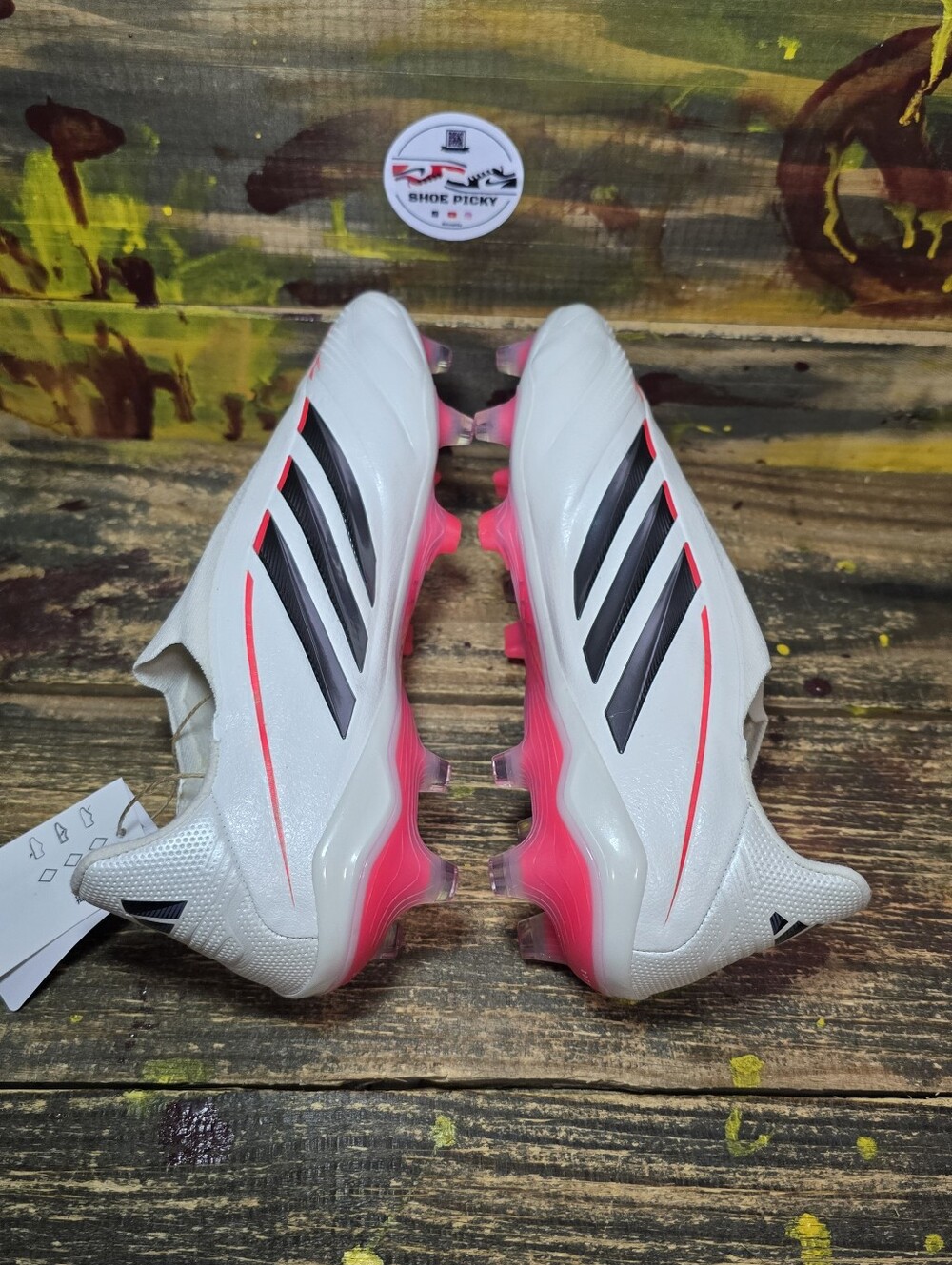 New Adidas Copa Pure 4 Elite Laceless FG Size 9.5 Men Soccer Cleats JS4208 - Picture 5 of 8